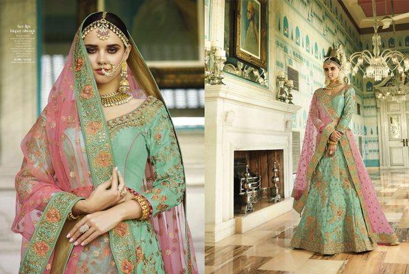 Light Green Lehenga