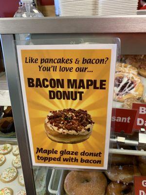 Bacon Maple Donut