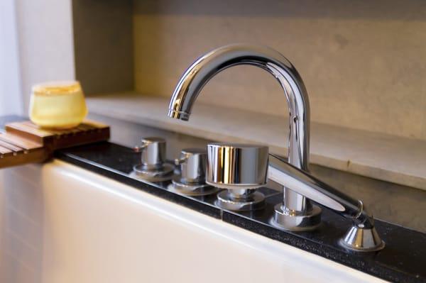 Clean + shiny sink