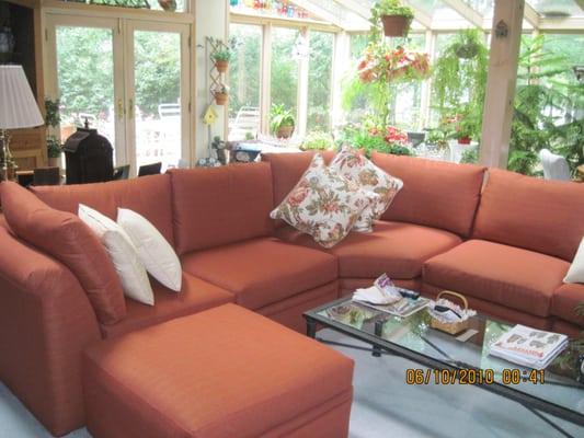 Sectional's upholstered