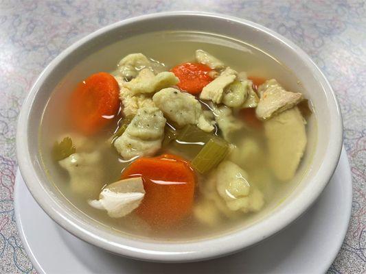 Homemade Chicken Dumpling Soup