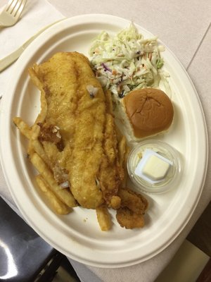 Fish dinner $9