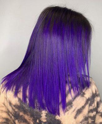 We can dye your hair Any color you want!