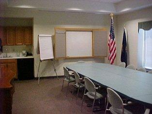 The Main Library has a conference room that can be reserved for groups meeting for not-for-profit purposes.