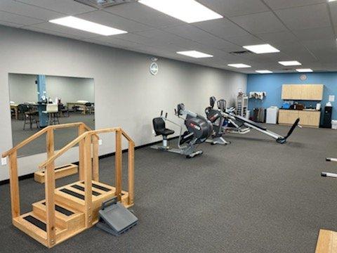 Physical Therapy Gym area