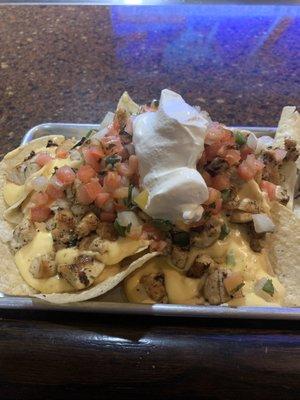 The chicken Nachos are delicious!