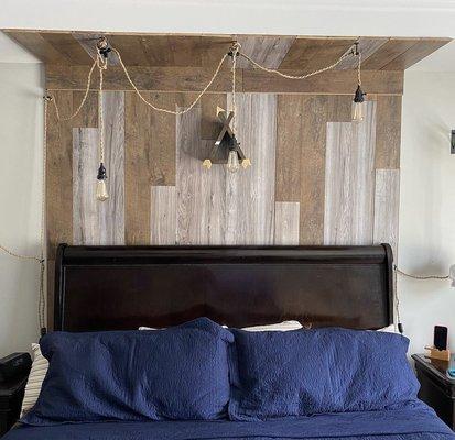 Custom headboard