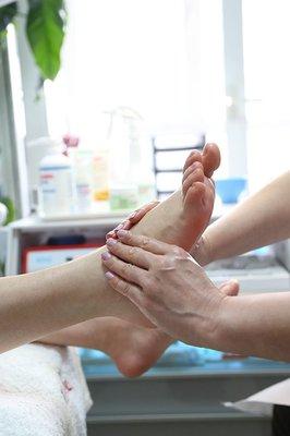 Foot reflexology