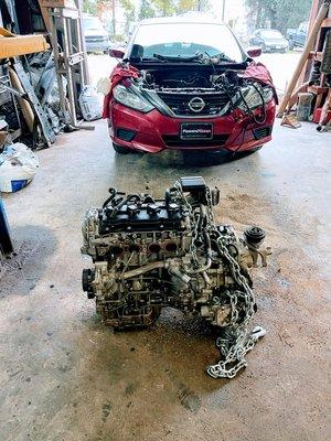 2016 Altima Engine Swap!