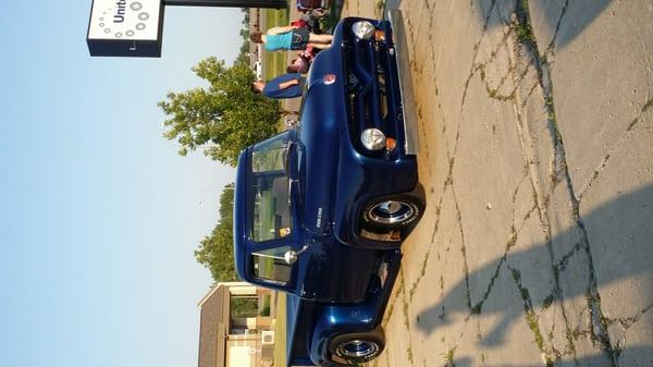 My father's pickup on car night at the VFW...