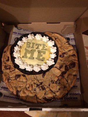 Moon Cookie Cake