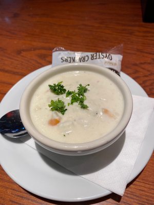 Boston clam chowder