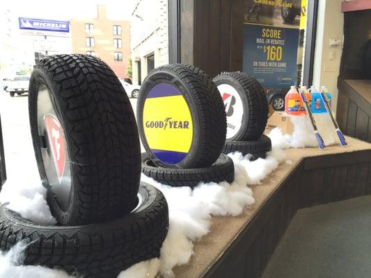 You 'snow' it's coming, we can help.  Check us out for snow tires this season.