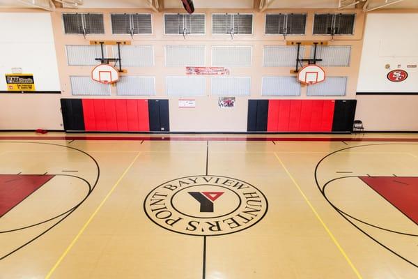 BAYVIEW YMCA
 Basketball court