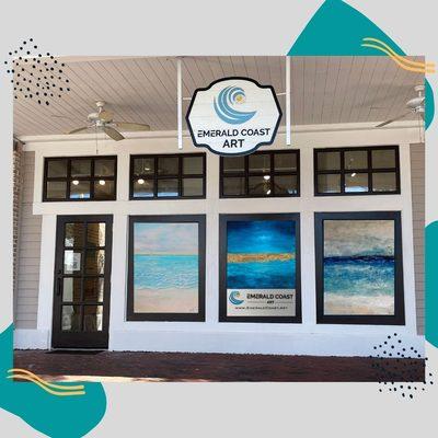 Our store front in Baytowne Village Sandestin, FL