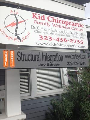 Structural Integration Sign: (323) 229-1644 is the phone number.