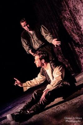 Kevin Mulgrew and Schoen Hodges as "Rosencranz and Guildenstern."