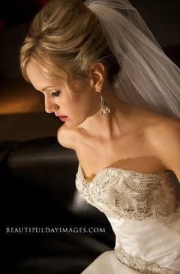 hair/makeup by Sharon Tabb - for FOX fall weddings