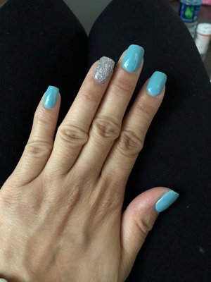 Sns Nails done by Tammy!