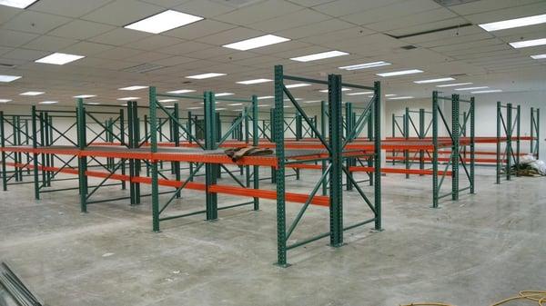 New warehouse installation