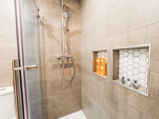 Who wouldn't want to use this shower?!