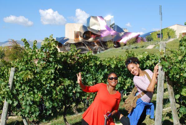 Winery shenanigans in Spain