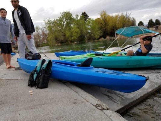 Life Jackets included with Kayak Rental