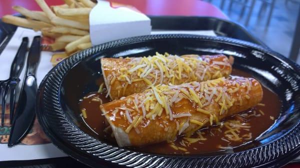 Enchilada - Say whaaaaaaat? Yes Carl's Jr. has them, and no, you shouldn't order it.