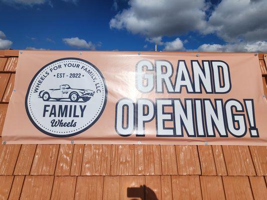 Grand  reopening