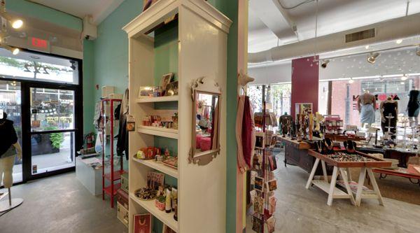 Modern Love and Queen of Hearts are connected sister stores- a one stop shopping destination!