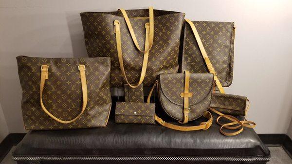 Extensive collection of Louis Vuitton