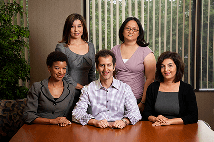 Dr. Oren Zebaida, Dr. Shalaun Hawkins, Dr. Anna-Her Lee, Dr. Renee Stock, and Dr. Afsaneh (Amy) Ighani