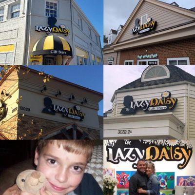 The Lazy Daisy has four award winning locations!