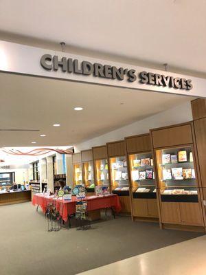 Children's are of the library