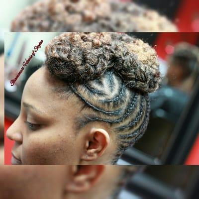 Natural Hair Updo