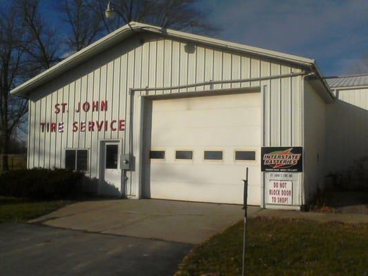 ST JOHN'S TIRE !