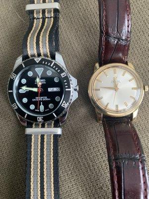 Seiko Diver Omega with 351 movement