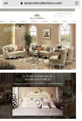 Savannah Collections' Homepage