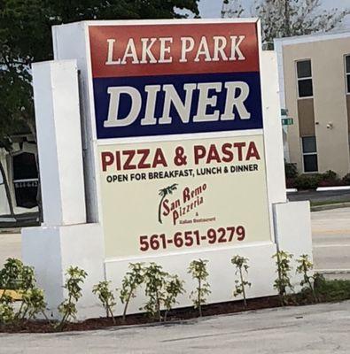 Lake Park Dinner now has Pizza for Lunch and Dinner