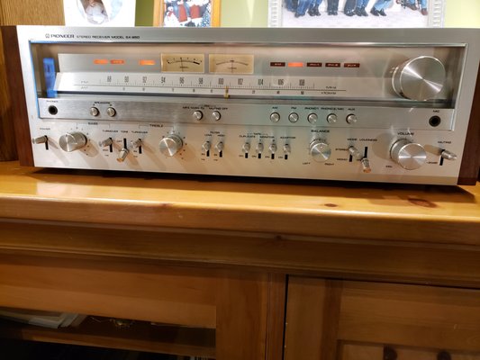 Pioneer SX-850  Beautifully restored!