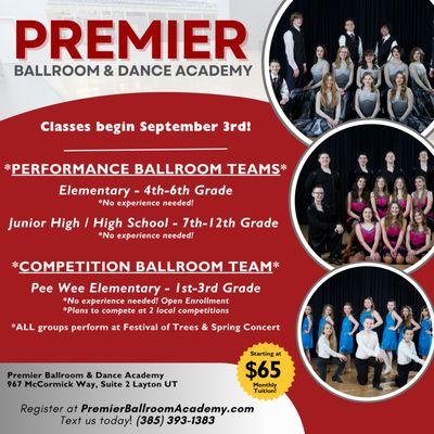 Performance teams are great for beginner dancers!