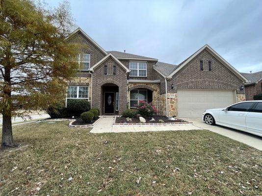 My first transaction -- Corner lot home in West Fork Ranch Fort Worth -- one happy customer