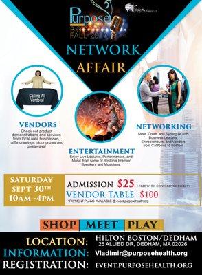 Network Affair September 30th