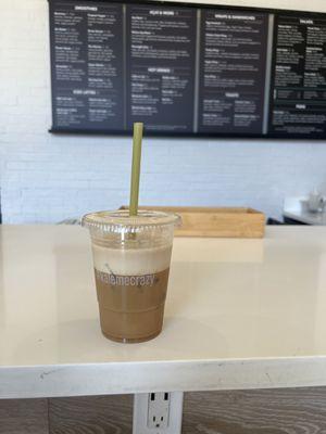 Mushroom Coffee Iced Latte