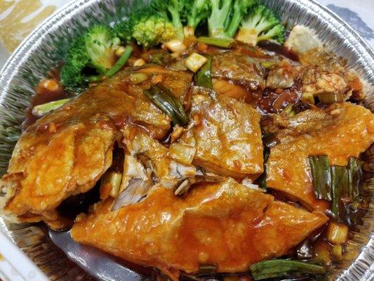 Hunan style whole fish