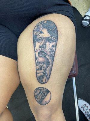 Customer tattoo