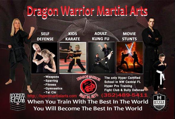 Dragon Warrior Martial Arts  Dunnellon FL. 352-489-5411 Karate