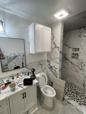 Full bathroom renovation