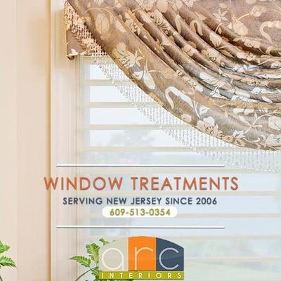 Window treatments for Millville, New Jersey and its surrounding areas by ARC Interiors. Call 609-513-0354 for Hunter Douglas ...