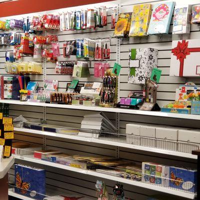 Office supplies and decorative shipping items